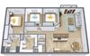 Columbia West Apartments | Three Bedroom | Plan 3175A Columbia West Apartments | Three Bedroom | Plan 3175A